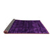 Sideview of Abstract Pink Modern Rug, abs4514pnk