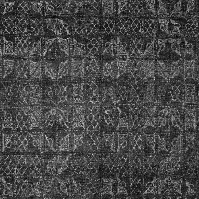 Machine Washable Abstract Gray Modern Rug, wshabs4515gry