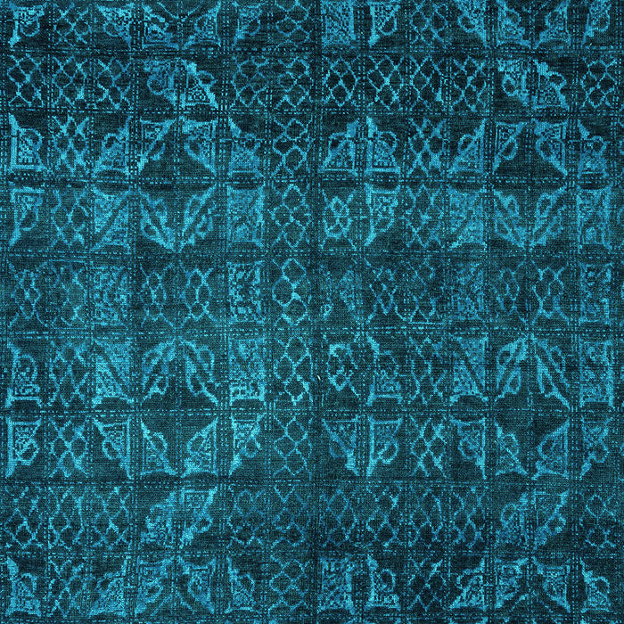 Abstract Turquoise Modern Rug, abs4515turq