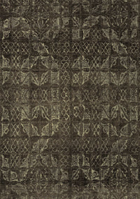 Abstract Brown Modern Rug, abs4515brn