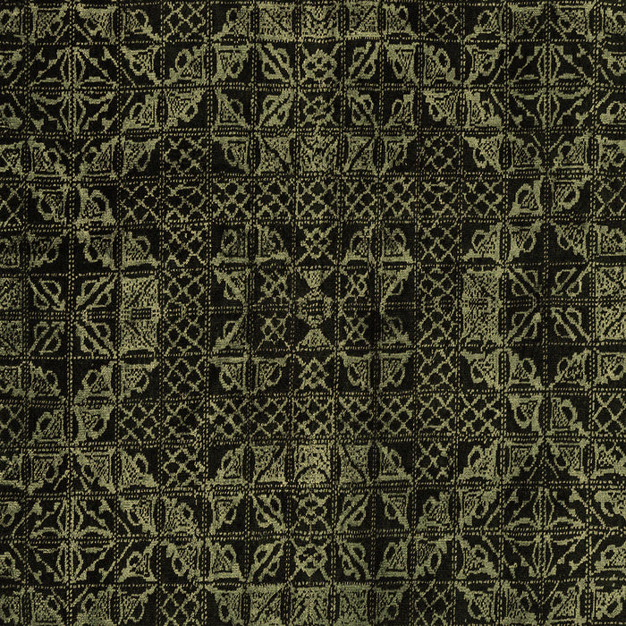 Square Abstract Brown Modern Rug, abs4516brn