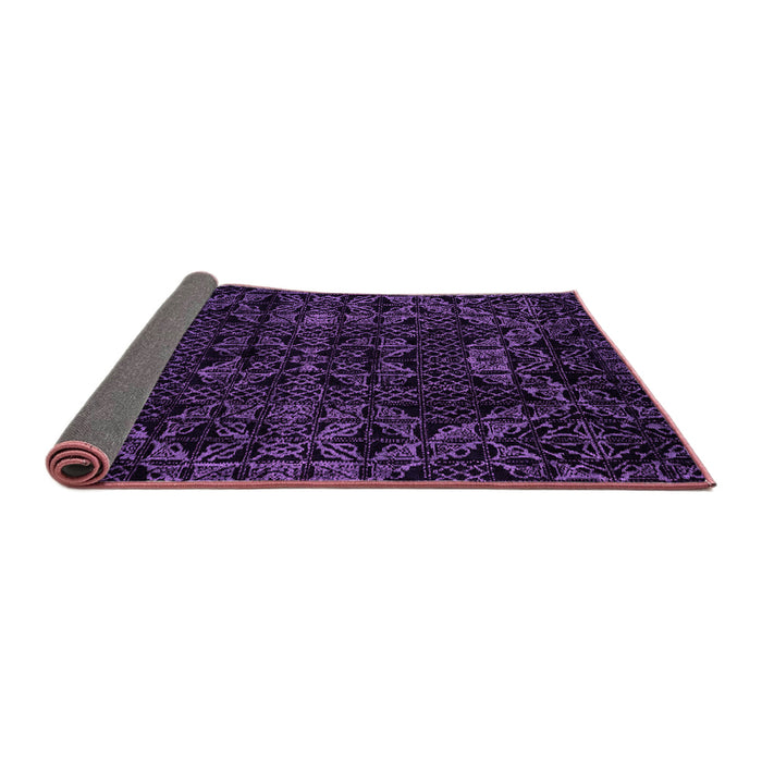 Sideview of Abstract Pink Modern Rug, abs4516pnk
