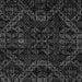 Square Machine Washable Abstract Gray Modern Rug, wshabs4516gry