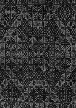 Abstract Gray Modern Rug, abs4516gry