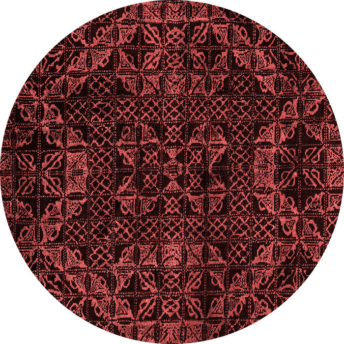 Abstract Red Modern Rug, abs4516red