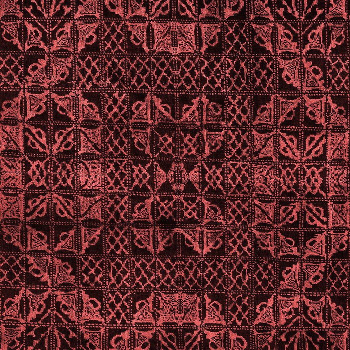 Abstract Red Modern Area Rugs