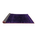 Sideview of Abstract Purple Modern Rug, abs4517pur