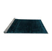 Sideview of Machine Washable Abstract Light Blue Modern Rug, wshabs4517lblu