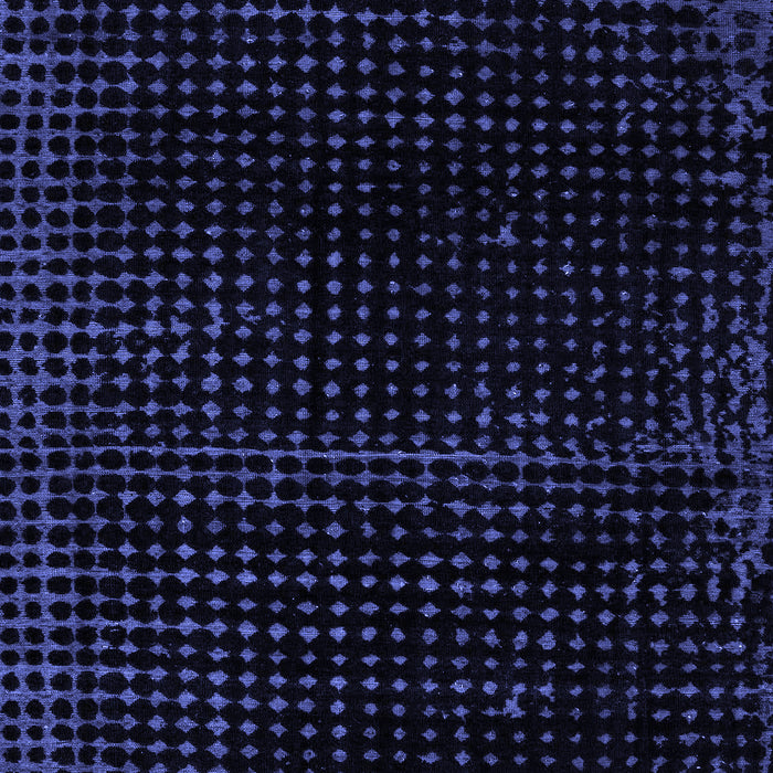 Abstract Blue Modern Rug, abs4517blu