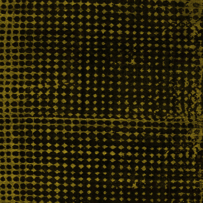 Abstract Yellow Modern Rug, abs4517yw