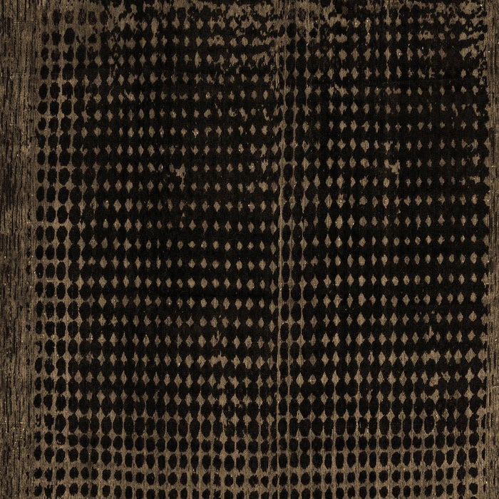 Square Abstract Brown Modern Rug, abs4517brn