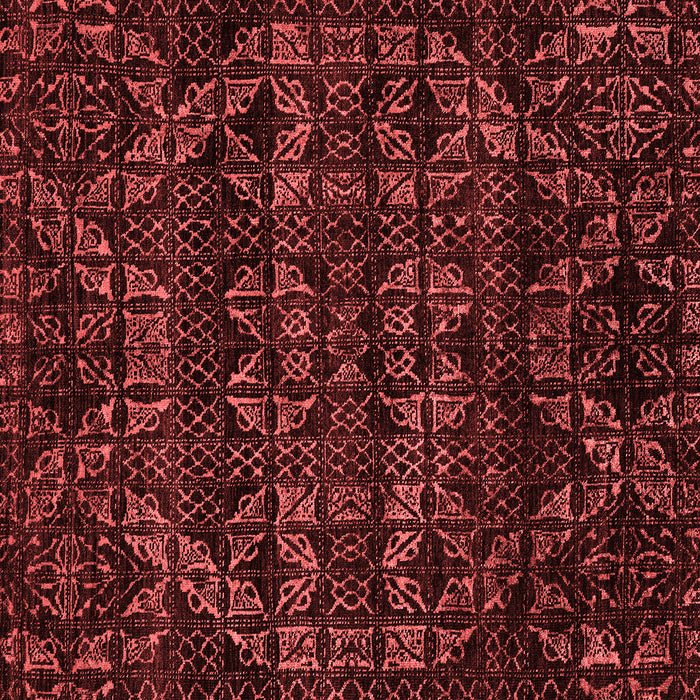 Abstract Red Modern Rug, abs4518red