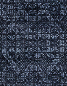 Abstract Blue Modern Rug, abs4518