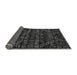 Sideview of Abstract Gray Modern Rug, abs4518gry