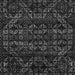 Square Machine Washable Abstract Gray Modern Rug, wshabs4518gry