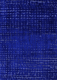 Abstract Blue Modern Rug, abs4519blu