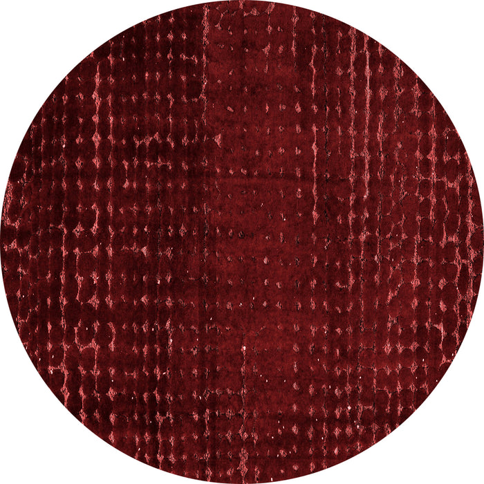 Machine Washable Abstract Red Modern Rug, wshabs4519red