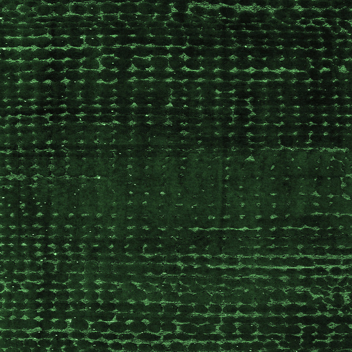 Square Abstract Emerald Green Modern Rug, abs4519emgrn