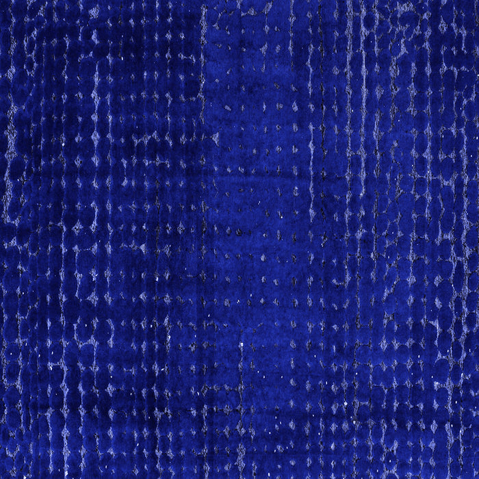 Square Machine Washable Abstract Blue Modern Rug, wshabs4519blu