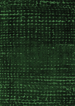 Abstract Emerald Green Modern Rug, abs4519emgrn