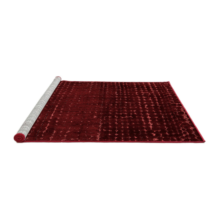 Modern Red Washable Rugs