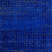 Square Abstract Blue Modern Rug, abs4519