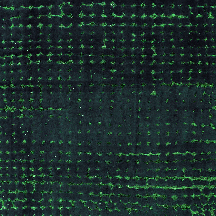 Machine Washable Abstract Green Modern Area Rugs, wshabs4519grn