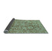 Sideview of Oriental Light Blue Traditional Rug, abs451lblu