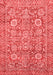 Oriental Red Traditional Area Rugs