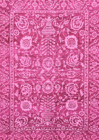 Oriental Pink Traditional Rug, abs451pnk