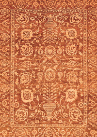 Oriental Orange Traditional Rug, abs451org