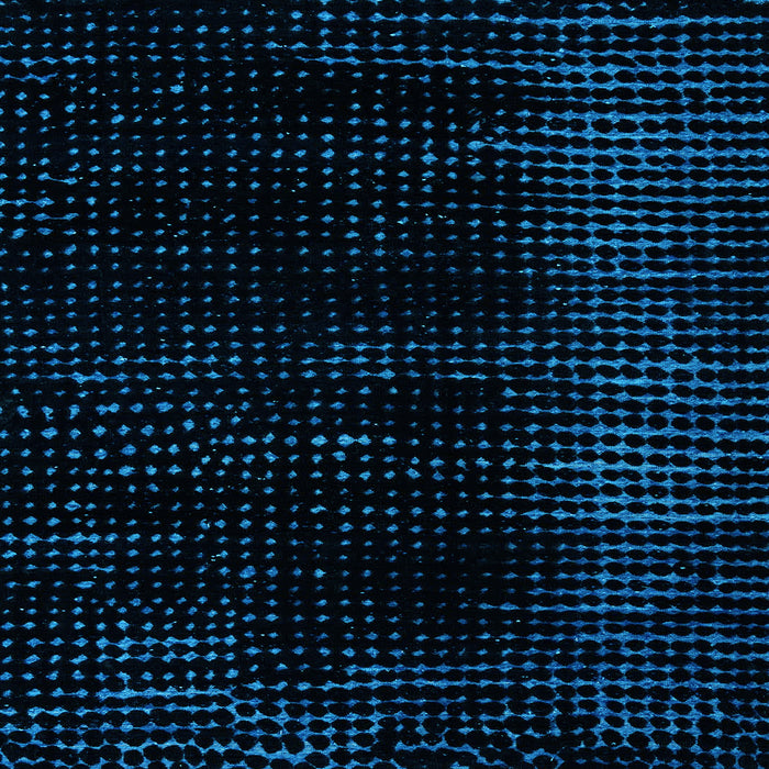 Square Machine Washable Abstract Light Blue Modern Rug, wshabs4520lblu