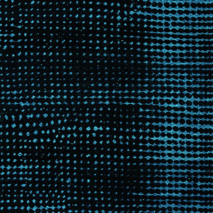 Abstract Turquoise Modern Rug, abs4520turq