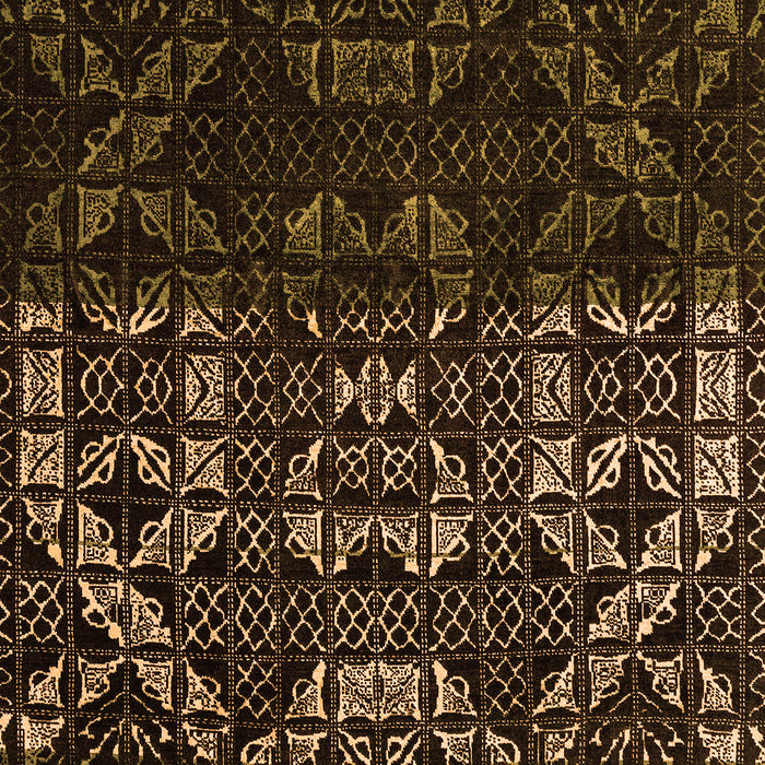 Abstract Orange Modern Rug, abs4521org