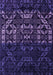 Machine Washable Abstract Purple Modern Area Rugs, wshabs4521pur