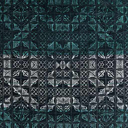 Square Abstract Green Modern Rug, abs4521