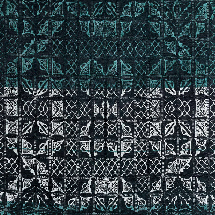 Abstract Green Modern Rug, abs4521