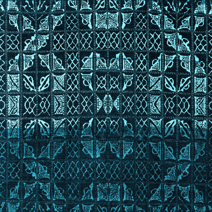 Abstract Light Blue Modern Rug, abs4521lblu