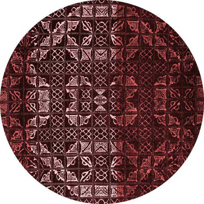 Machine Washable Abstract Red Modern Rug, wshabs4521red