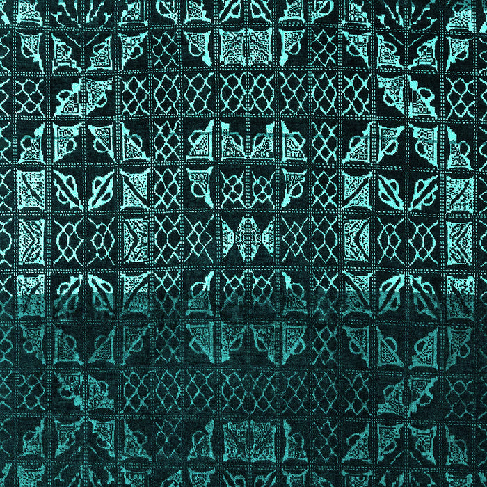 Abstract Turquoise Modern Rug, abs4521turq