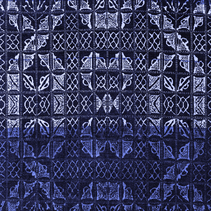 Abstract Blue Modern Rug, abs4521blu