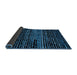 Sideview of Abstract Black Modern Rug, abs4522