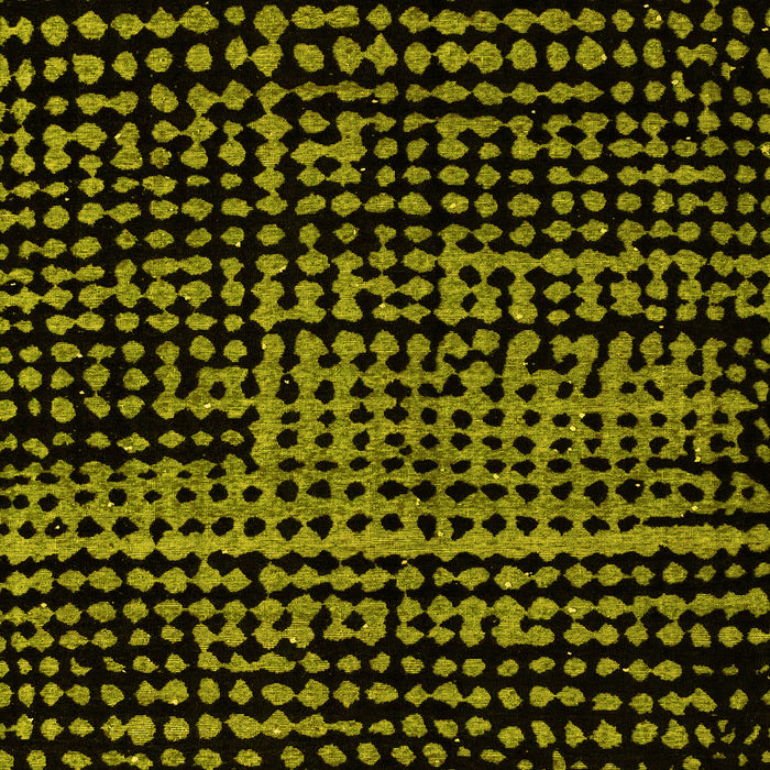 Machine Washable Abstract Yellow Modern Rug, wshabs4522yw