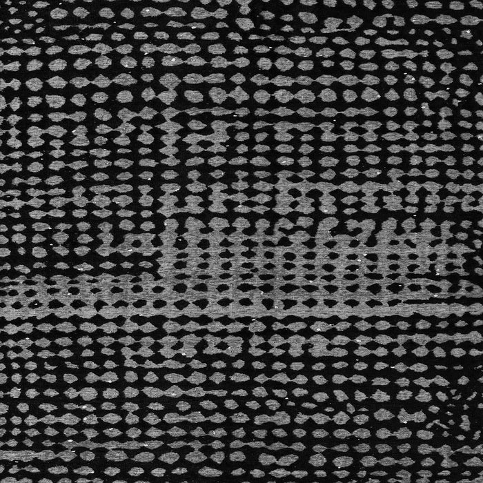 Square Abstract Gray Modern Rug, abs4522gry