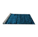 Sideview of Machine Washable Abstract Light Blue Modern Rug, wshabs4522lblu