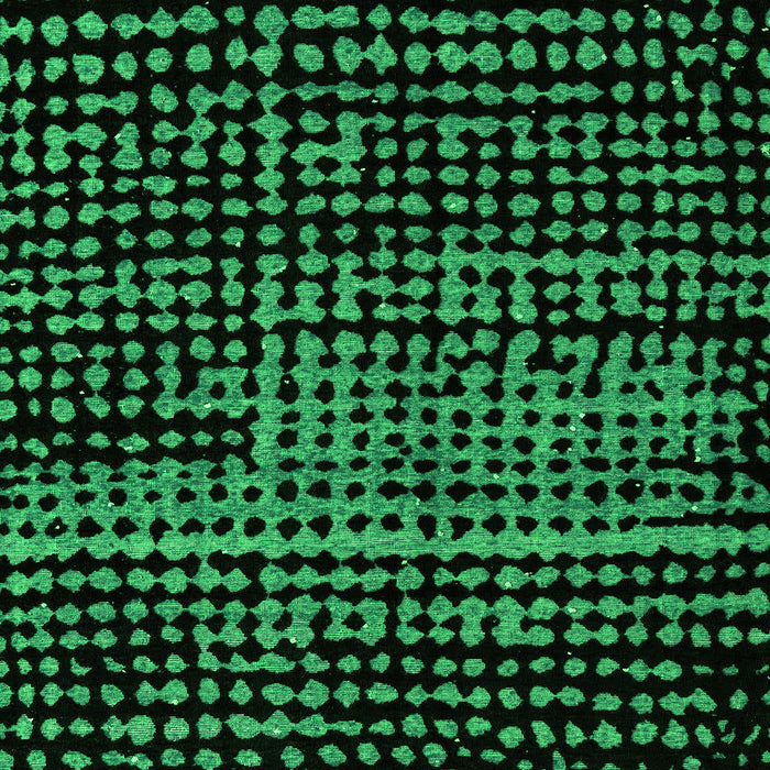 Abstract Green Modern Rug, abs4522grn