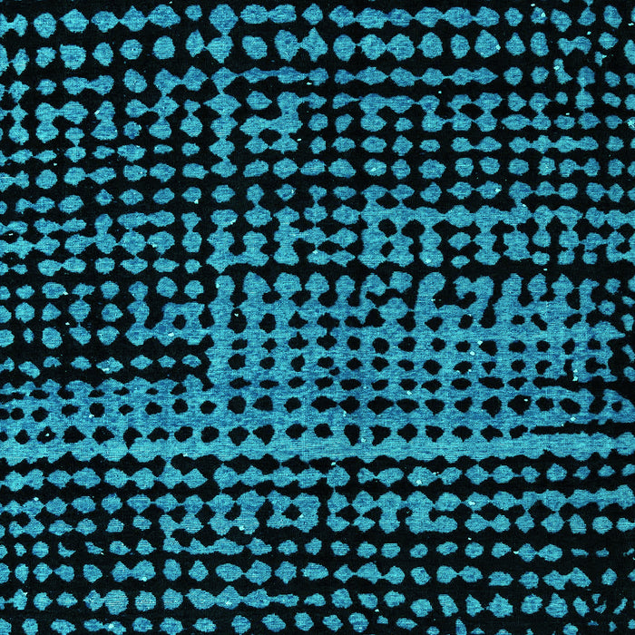 Machine Washable Abstract Turquoise Modern Area Rugs, wshabs4522turq