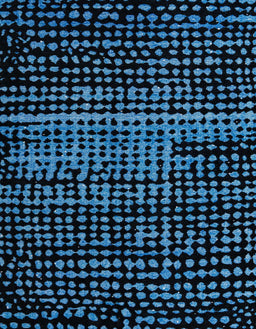 Machine Washable Abstract Black Rug, wshabs4522