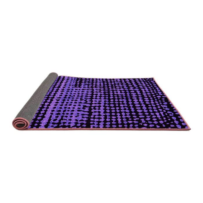 Sideview of Abstract Pink Modern Rug, abs4522pnk