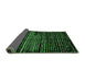 Sideview of Abstract Emerald Green Modern Rug, abs4522emgrn